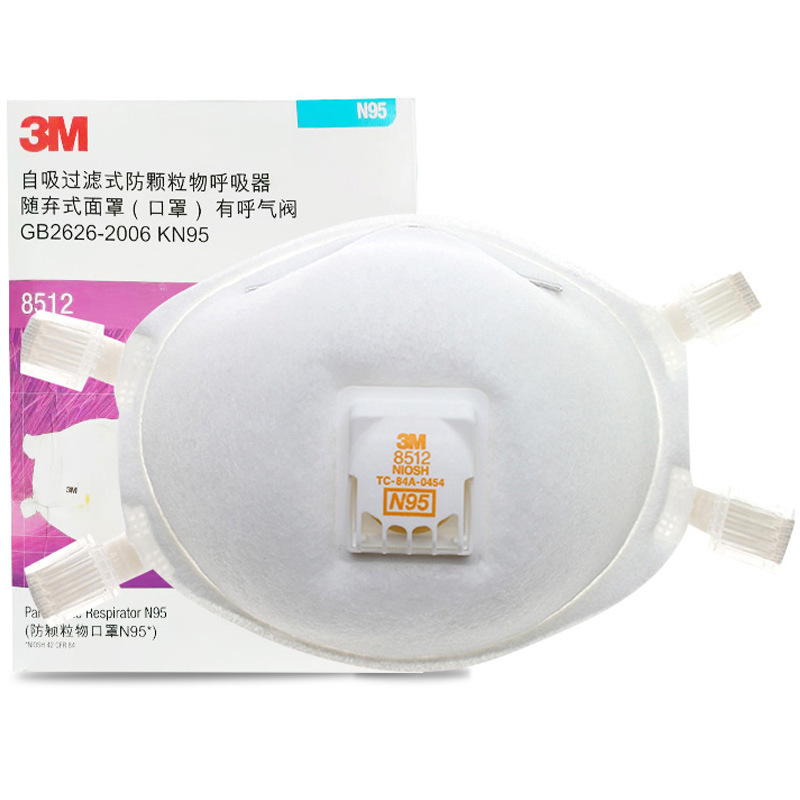 3M8512N95焊接防護口罩圖片2