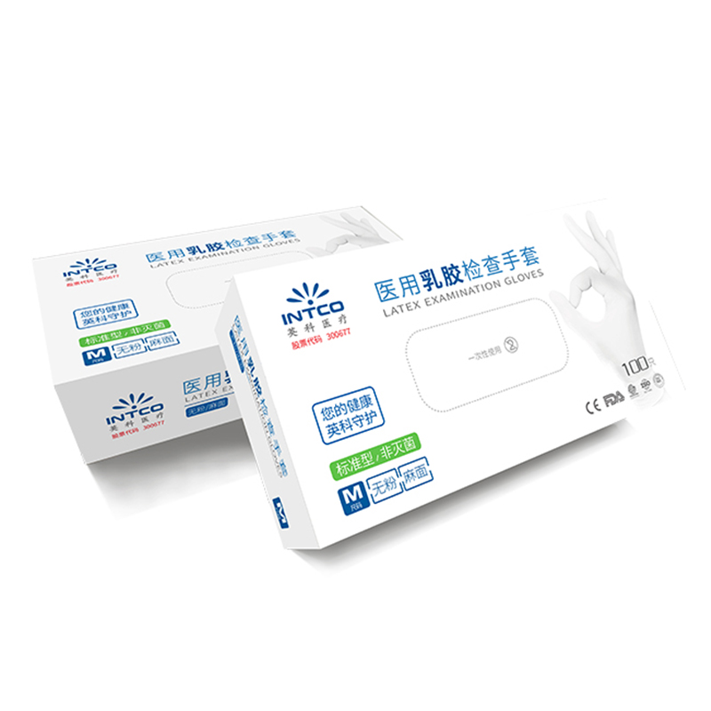 英科LGHCM1002一次性乳膠醫用手套圖片2