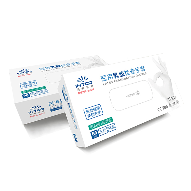 英科LGHCM1002一次性乳膠醫用手套圖片3