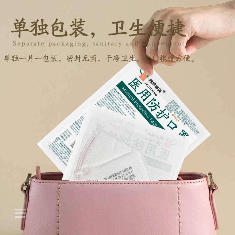 錦繡粵興M95-01滅菌級(jí)醫(yī)用防護(hù)口罩圖片6