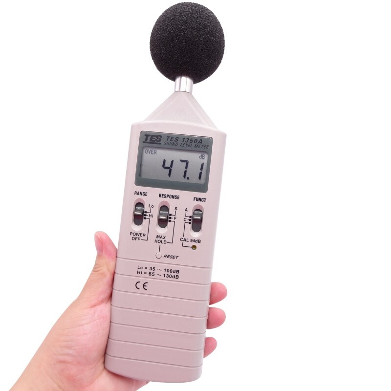 泰仕TES TES-1350A數(shù)字式噪音計聲級計圖片1