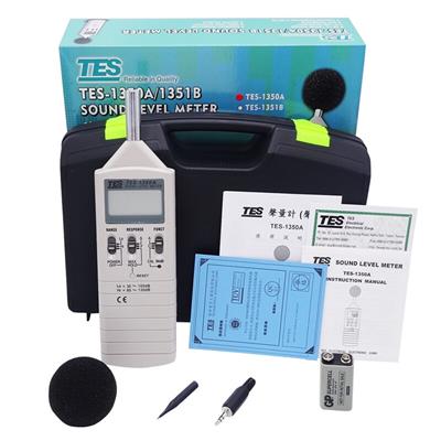 泰仕TES TES-1350A數(shù)字式噪音計聲級計圖片3