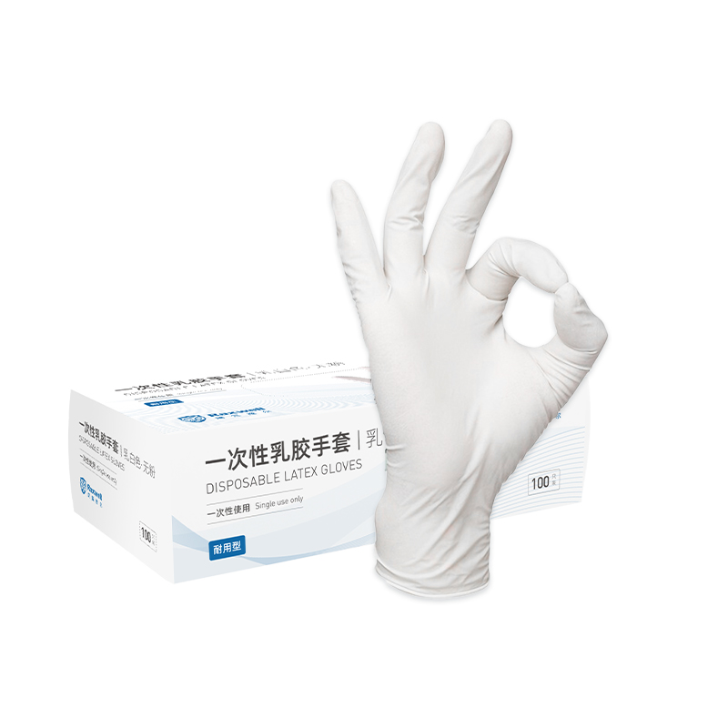 瑞氪維爾RW2620無(wú)粉一次性乳膠手套圖片2