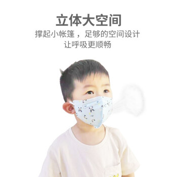 康力醫療折疊型兒童防護口罩圖片1