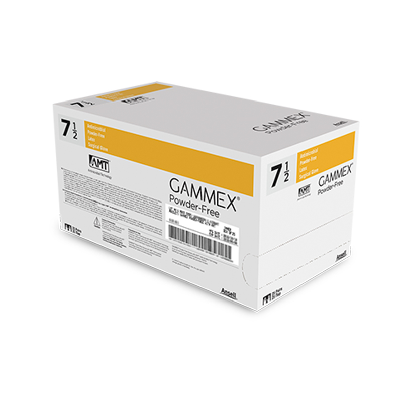 安思爾GAMMEX AMT 4155AMT無粉乳膠外科手套圖片1