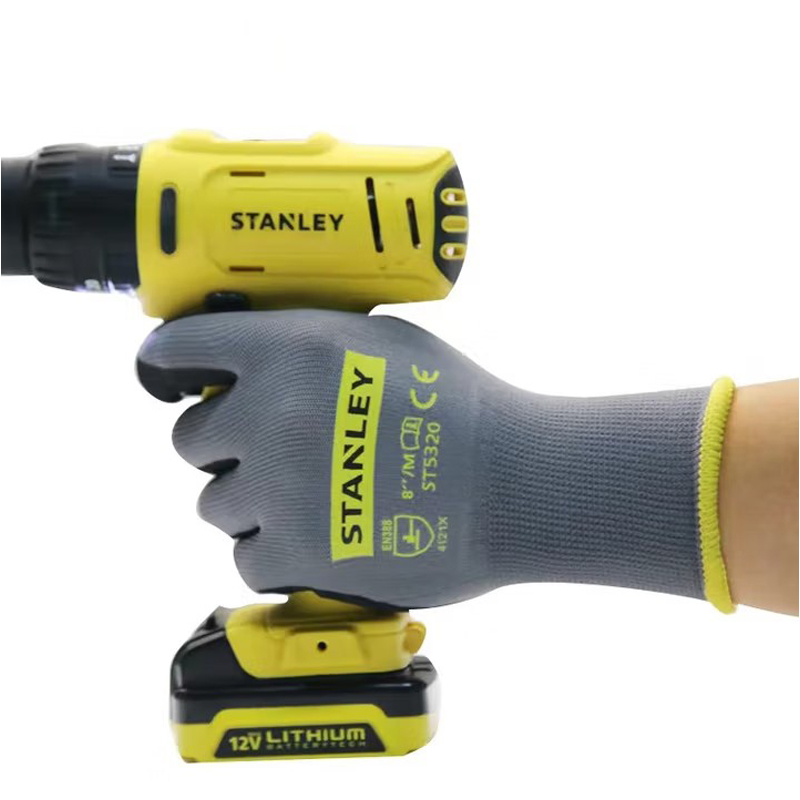 STANLEY史丹利ST5320灰色丁腈磨砂涂掌防滑耐磨勞保手套圖片3 STANLEY史丹利ST5320灰色丁腈磨砂涂掌防滑耐磨勞保手套圖片3