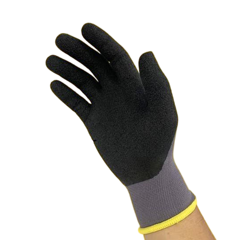 STANLEY史丹利ST5390灰色乳膠發泡浸掌耐磨防滑勞保手套圖片1 STANLEY史丹利ST5390灰色乳膠發泡浸掌耐磨防滑勞保手套圖片1