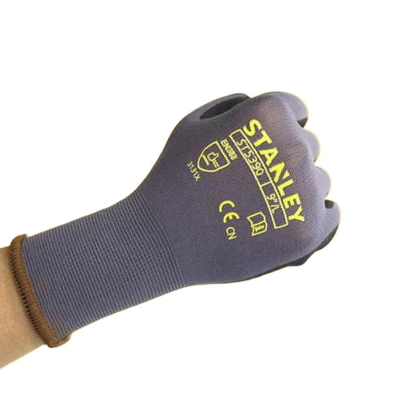 STANLEY史丹利ST5390灰色乳膠發泡浸掌耐磨防滑勞保手套圖片2 STANLEY史丹利ST5390灰色乳膠發泡浸掌耐磨防滑勞保手套圖片2