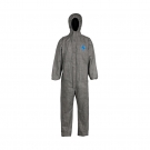 杜邦Tyvek500 New Workman Plus防護(hù)服灰色帶帽連體D級(jí)防護(hù)服