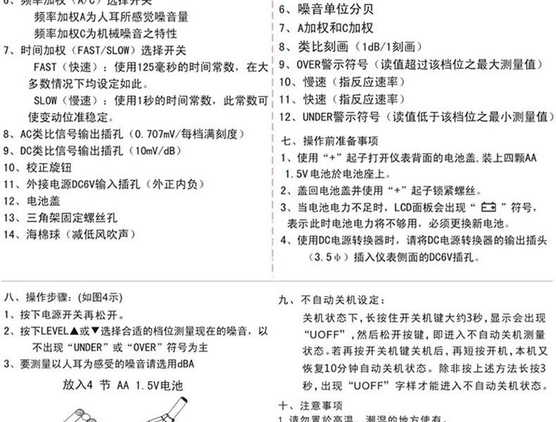 希瑪AR824聲級計(jì)圖16