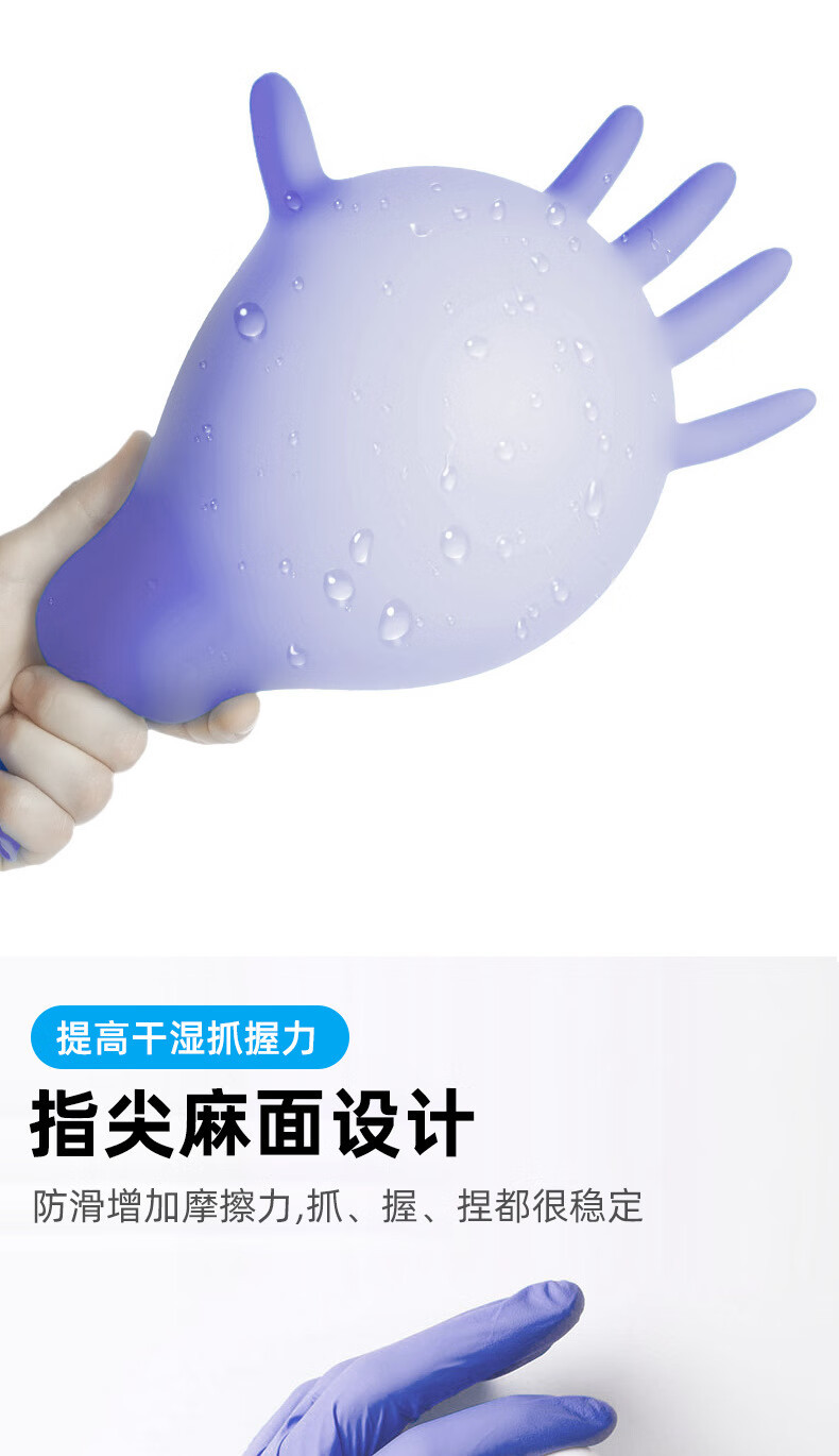 施?？礜900丁腈橡膠檢查手套圖片5
