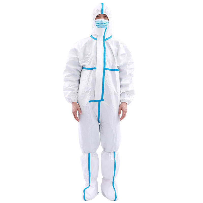 國產連體一次性醫(yī)用防護服DH5200